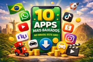 10 Apps Mais Baixados no Brasil Este Ano