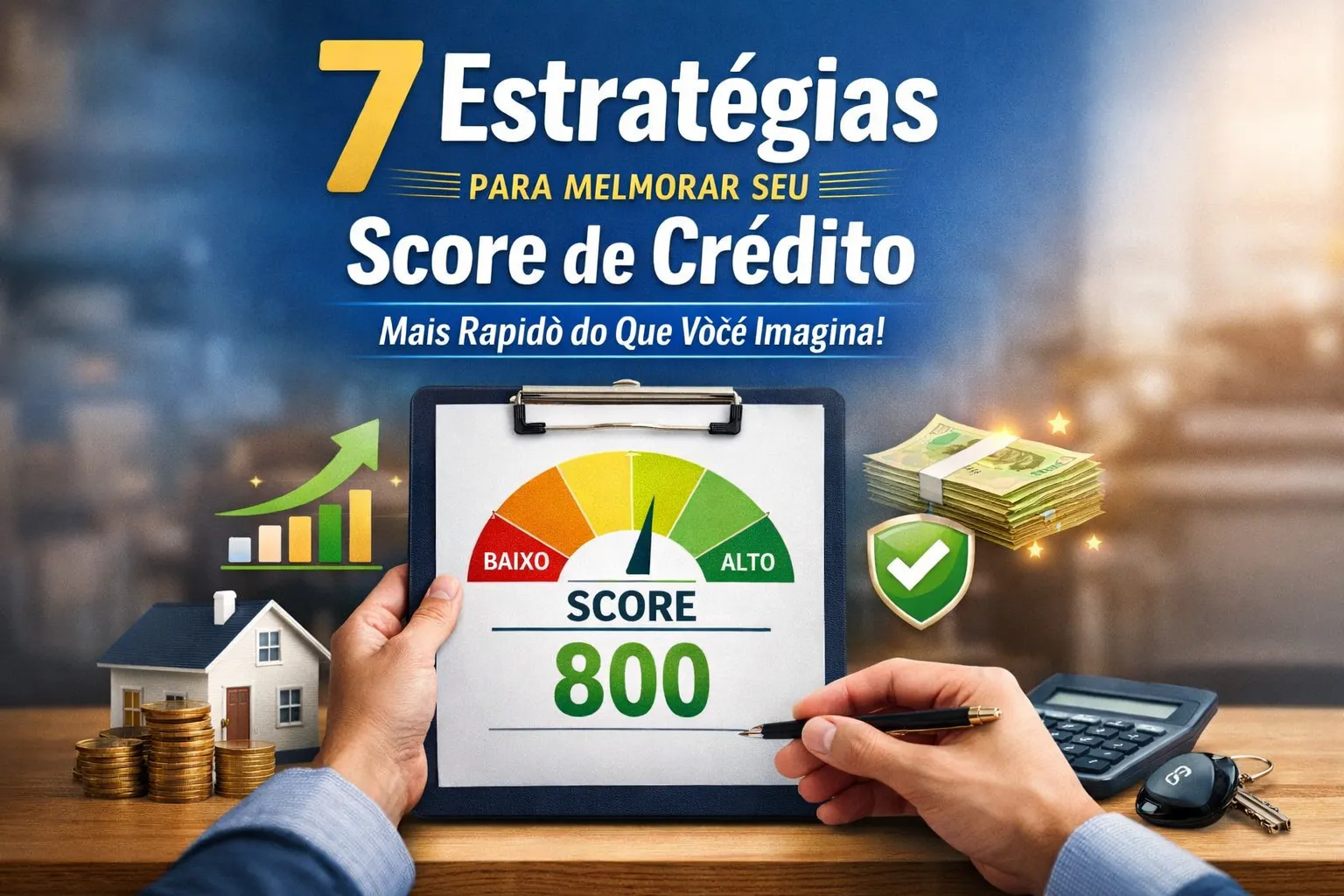 7 Estratégias Poderosas Para Melhorar Seu Score de Crédito Mais Rápido do Que Você Imagina