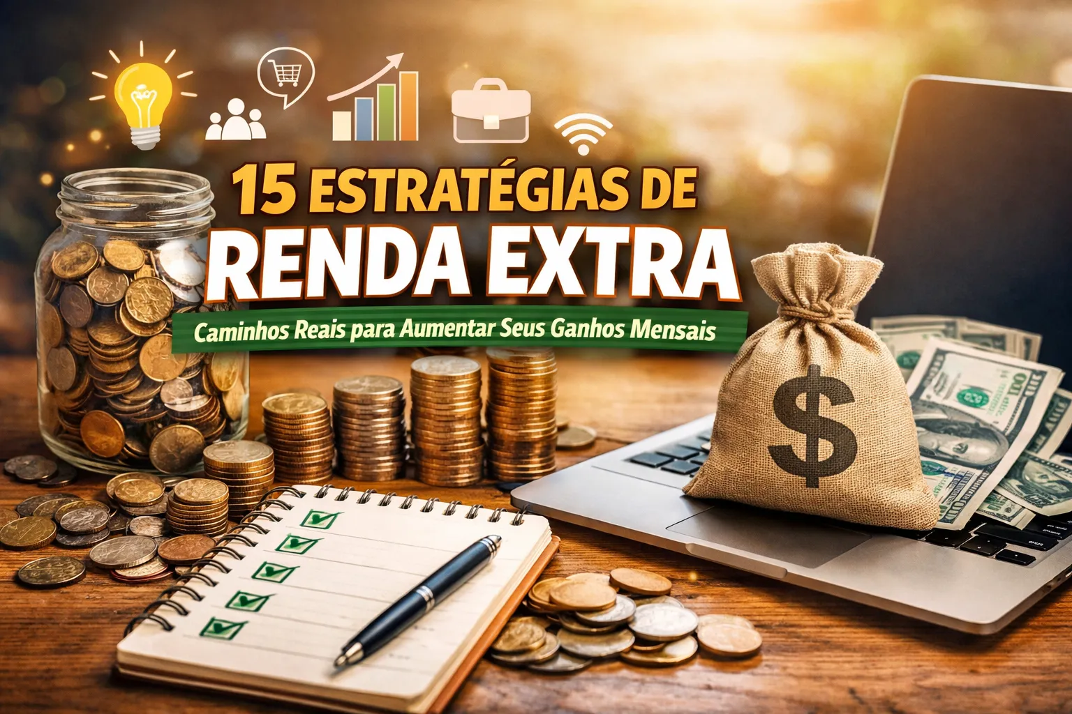 15 Estratégias de Renda Extra: Caminhos Reais para Aumentar Seus Ganhos Mensais