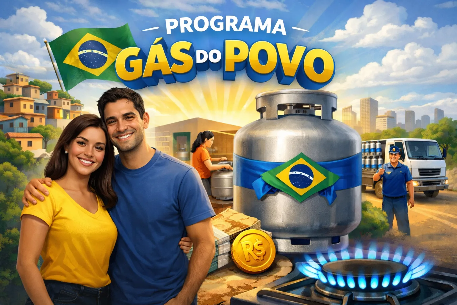 Programa Gás do Povo: Quem Tem Direito ao Benefício e Como Solicitar em 2026