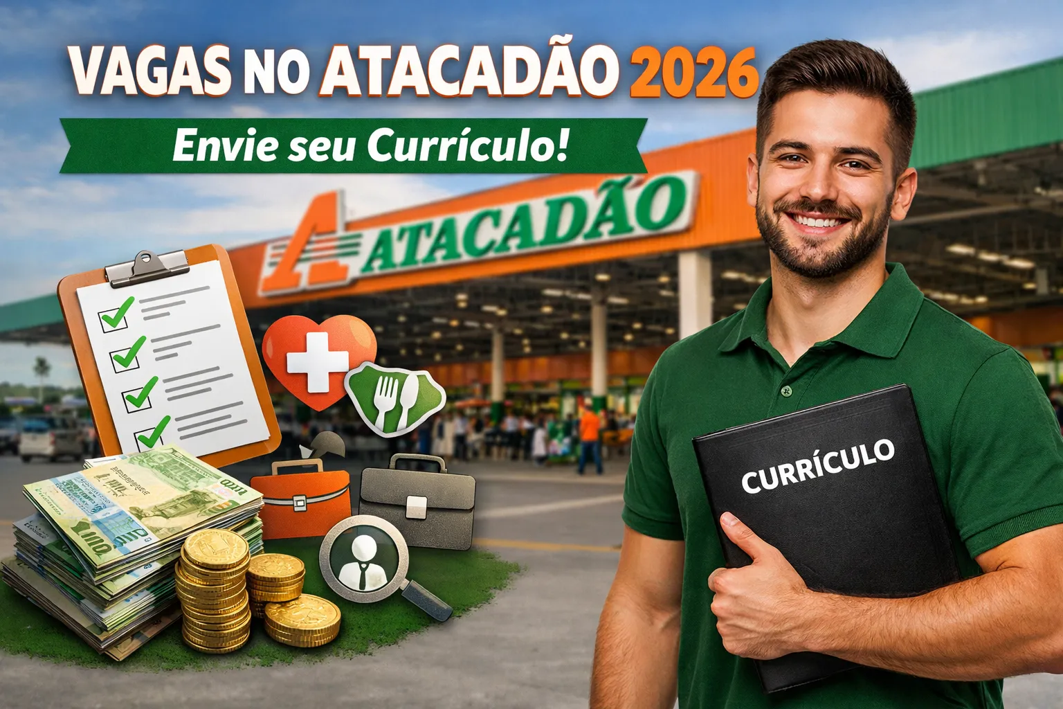 Vagas no Atacadão: Como Enviar Currículo, Cargos Mais Comuns e Dicas Para a Seleção